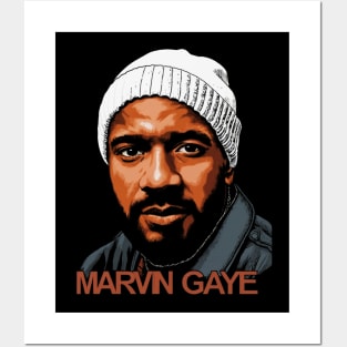 Marvin Gaye // 90s Style Posters and Art